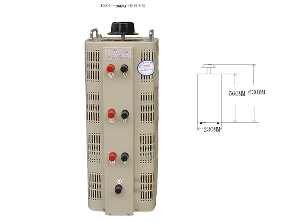 三相36KVA調(diào)壓器
